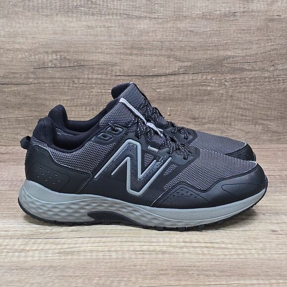 New Balance Other - New Balance 410v8 Men's Size 10 4E Black Gray Trail Running Shoes (MT410LB8)
